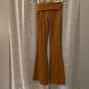 Stylish Brown Flare Pants